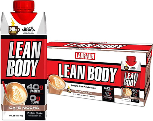 LABRADA   LEAN BODY RTD   17oz - 12/box   CHOCOLATE PEANUT BUTTER
