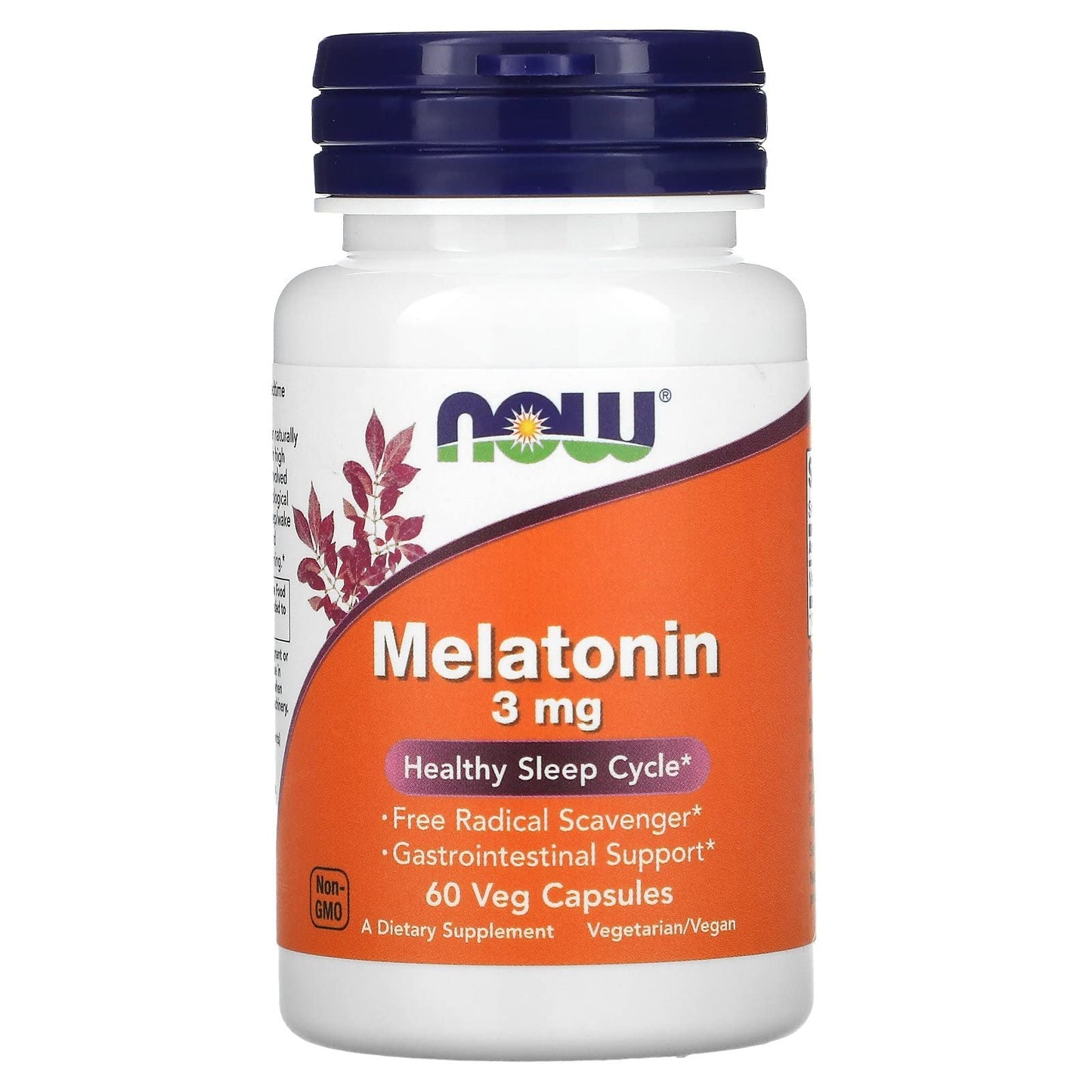 NOW    Melatonin 3mg 60vcap