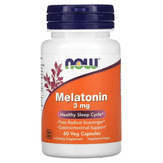 NOW    Melatonin 3mg 60vcap