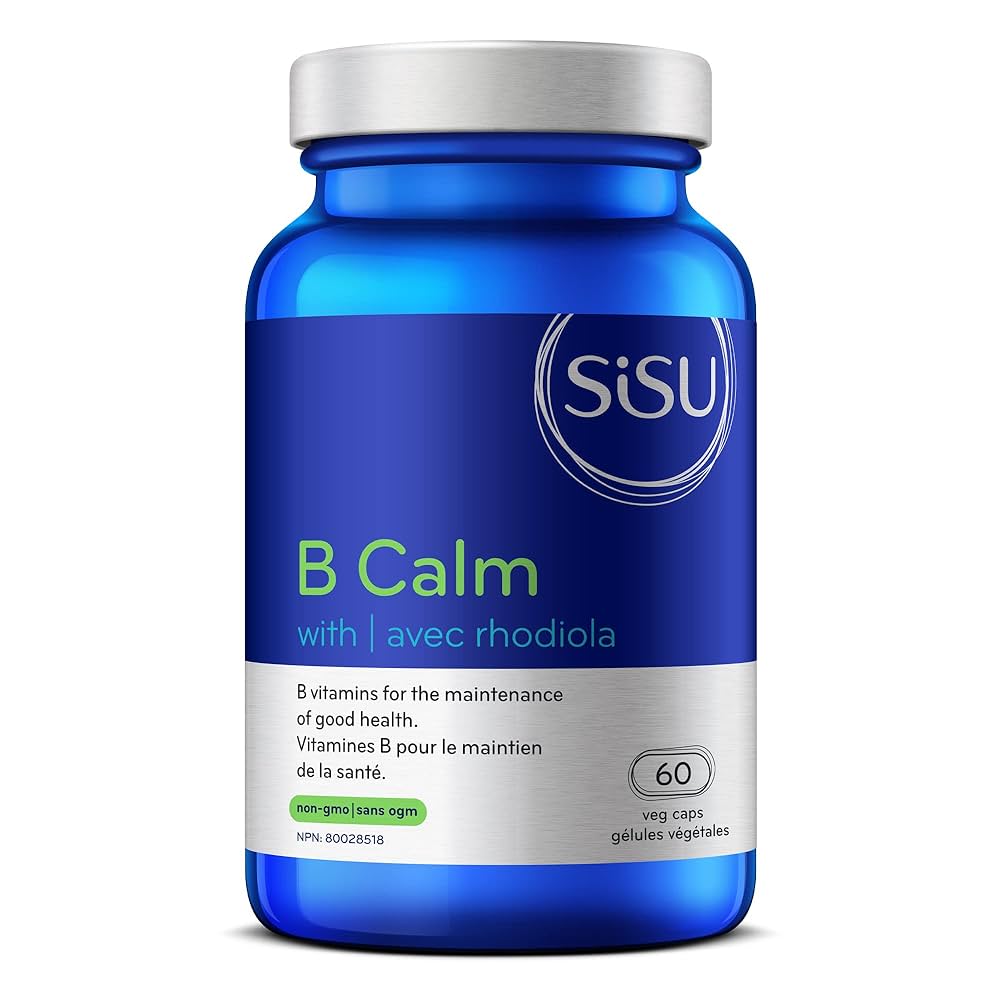 SISU - B Calm, with 250 mg Rhodiola - 60 Vcaps