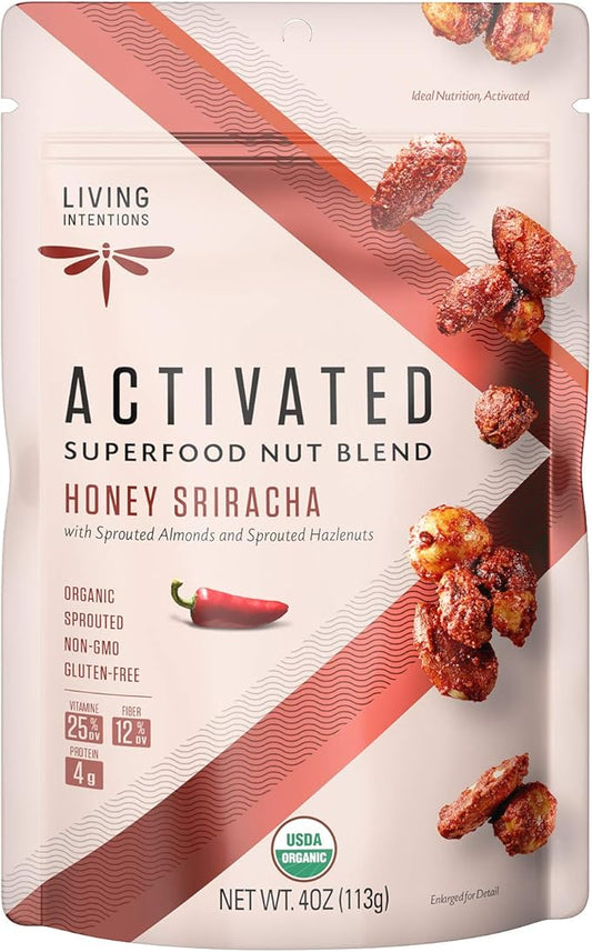 Living Intentions_Superfood Nut Blends - Honey Sriracha, w/Live Cultures_113g