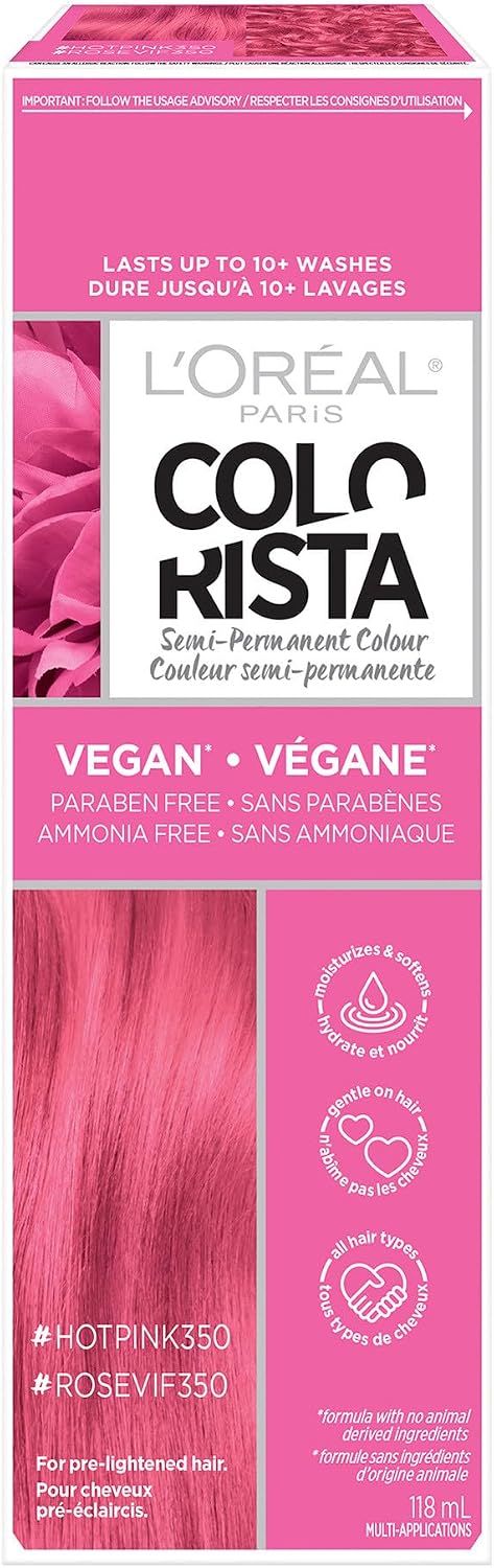 LOREAL COLORISTA HOT PINK350