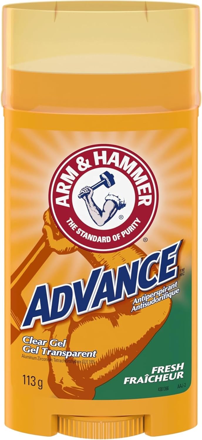 ARM&H ADVANCE ANTIPERSP CLEAR GEL FRESH 113G STICK MED.