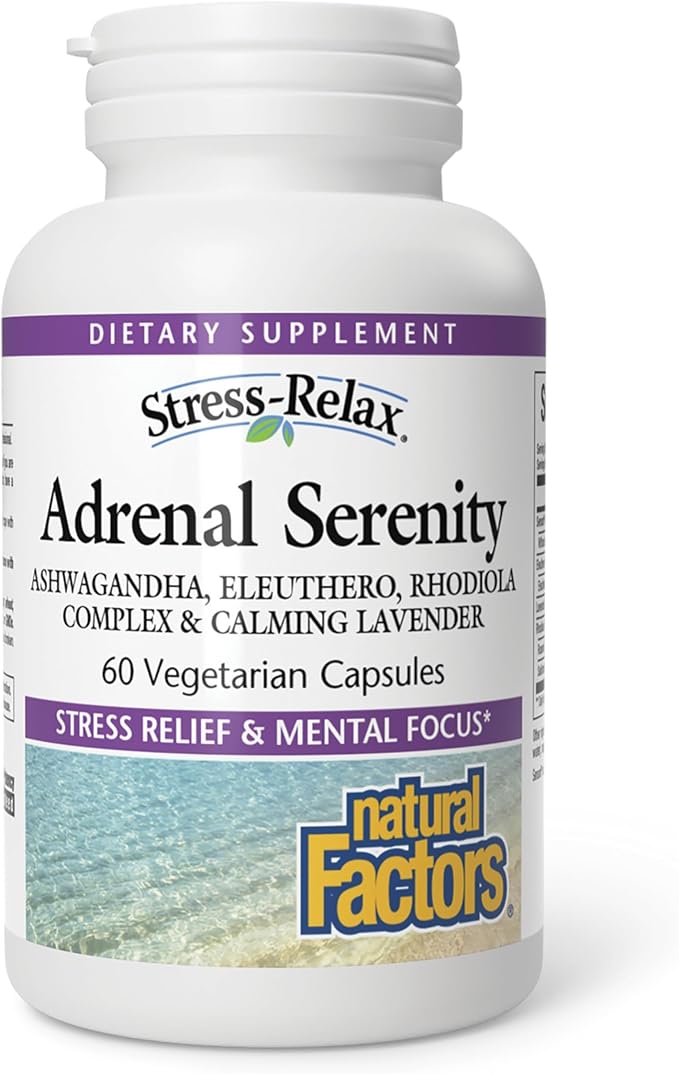 Natural Factors Serenity Formula, Stress-Relax® 60 vcapsvcaps