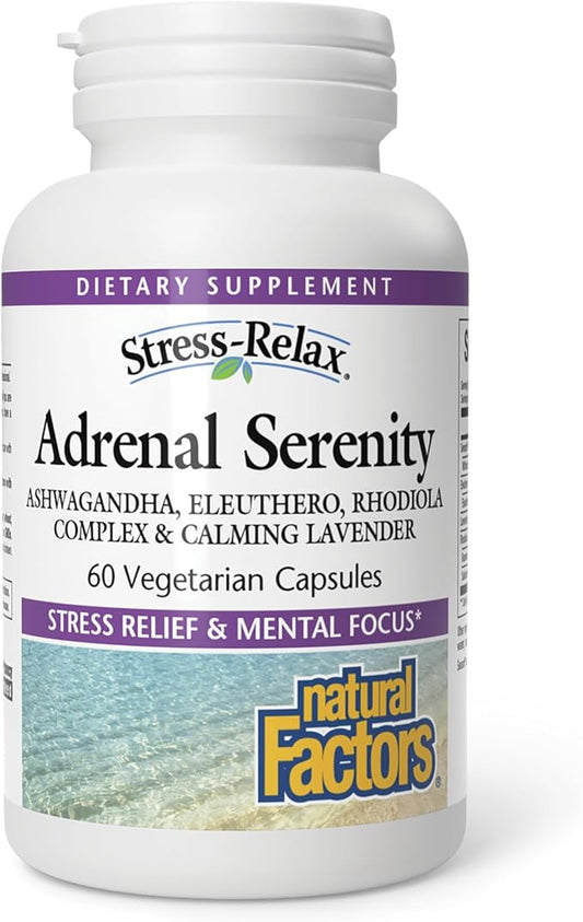 Natural Factors Serenity Formula, Stress-Relax® 60 vcapsvcaps