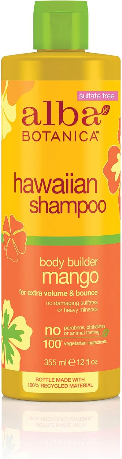 Alba Botanica - Body Builder Mango Shampoo - 355ml