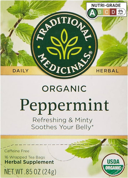 Traditional Medicinals   Herbal Teas   Peppermint16CT