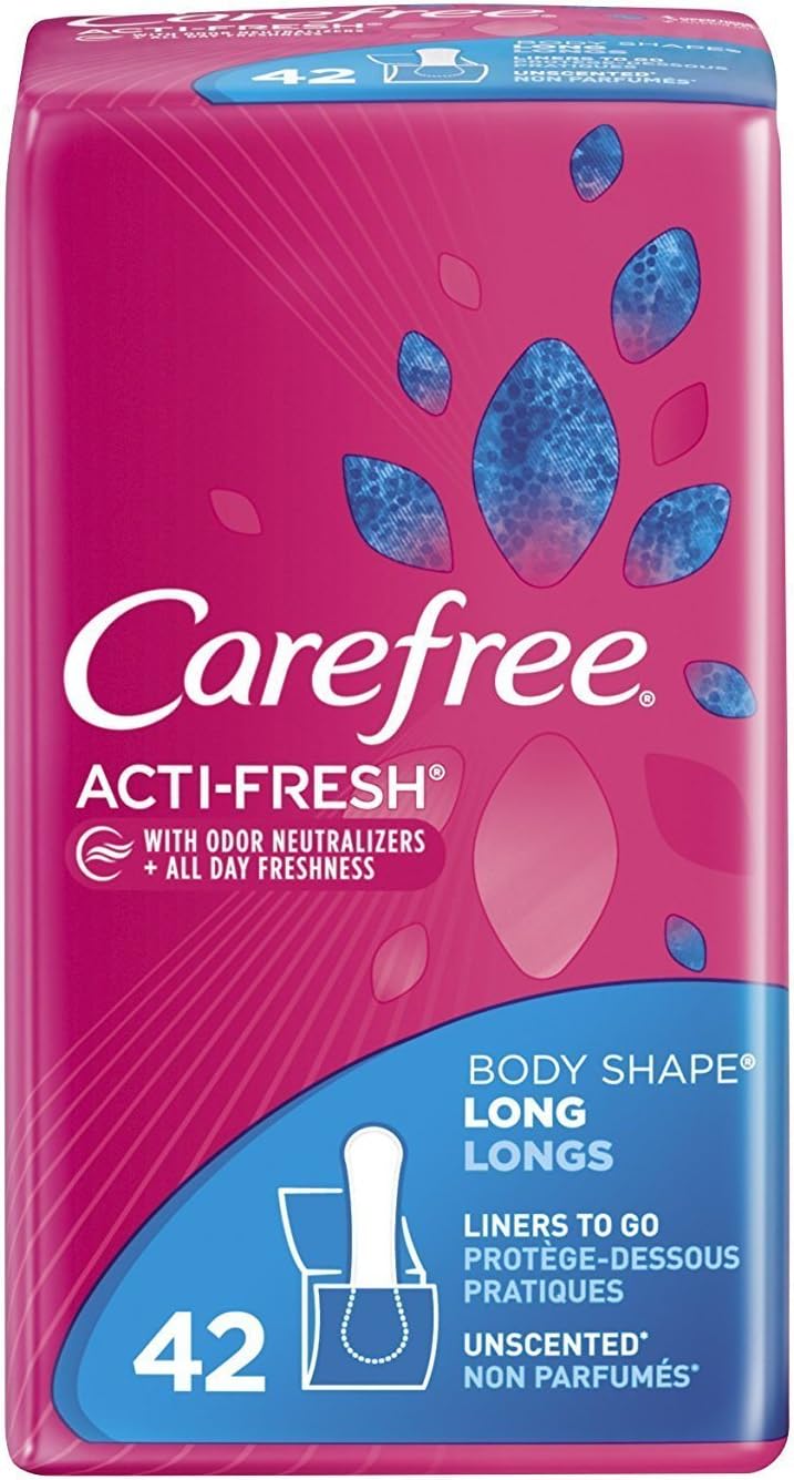 CAREFREE BODY SHAPE LONG 42 pack of 8