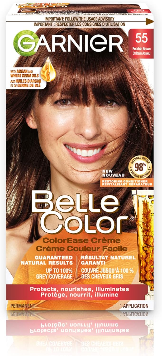 BELLE COLOR #55 REDDISH BROWN 57ML