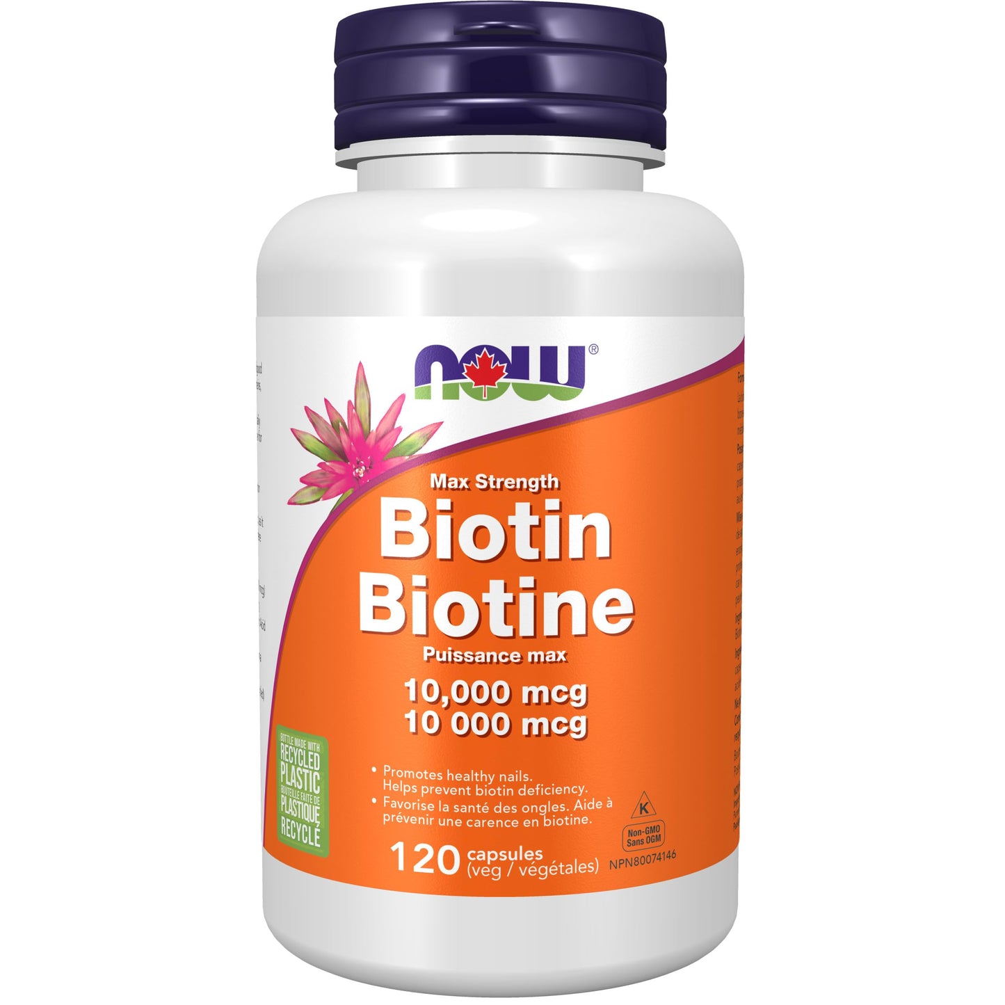 NOW    Biotin 10,000mcg 120vcap