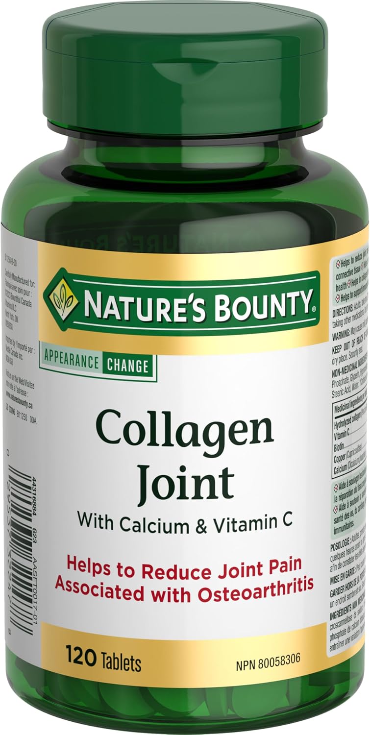 NATURE'S BOUNTY COLLAGEN JOINT TB 120 TABLET