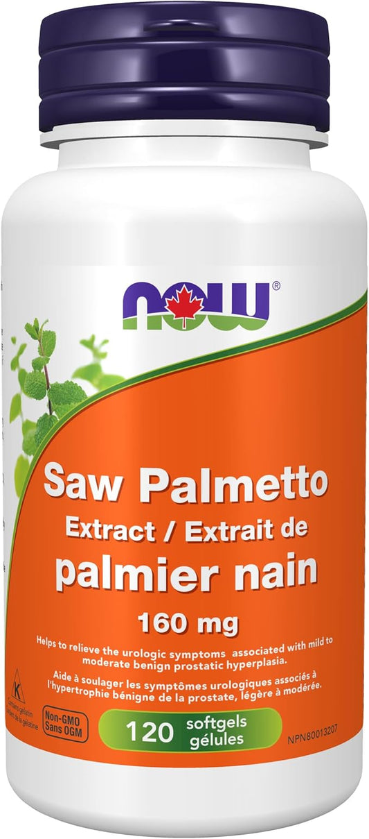NOW    Saw Palmetto 160mg Std Ext 120gel