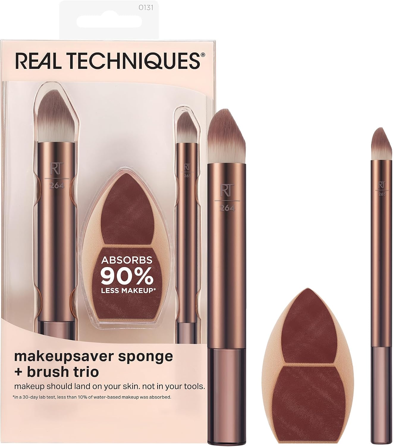REAL TECHNIQUES SPONGE + BRUSH TRIO Â