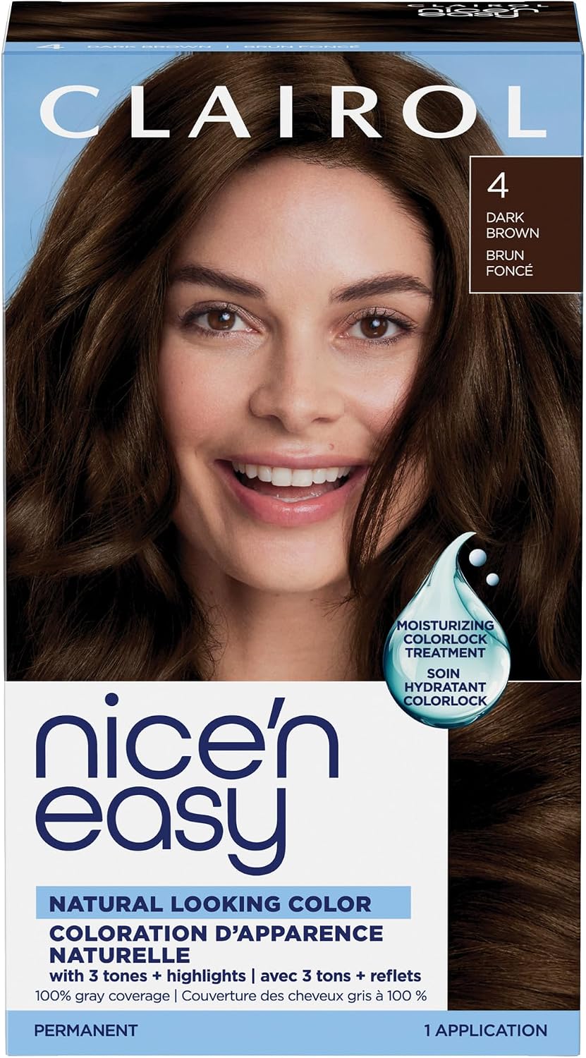 NICE'N EASY NATURAL #4 BROWN DARK