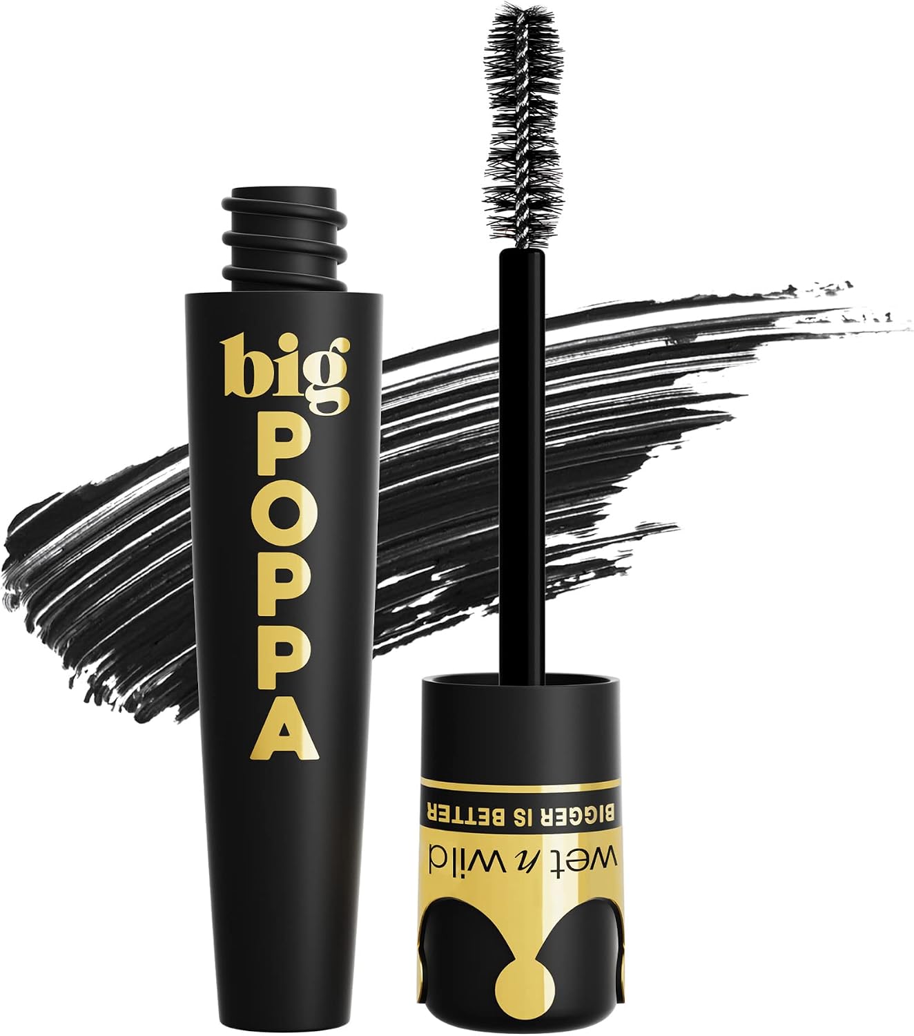 WET N WILD BIG POPPA MASCARA BLACK pack of 2
