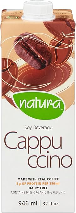 Natura - Soy Beverage - Cappuccino - 946ML (ShoerDated OCT.2025)