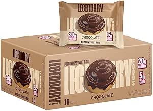 Legendary Foods Protein Sweet Roll Chocolate 67 g - Pack of 8