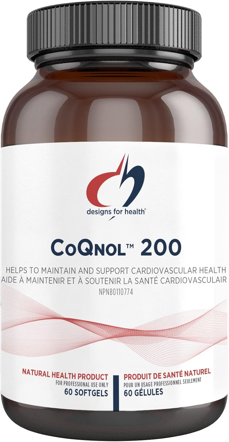 Designs For Health   CoQnol™ 200   60Softgel