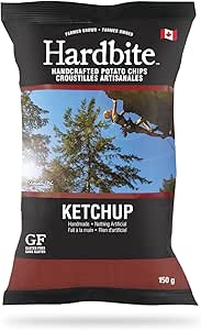 Hardbite   Handcrafted Chips   Ketchup Potato Chips150G