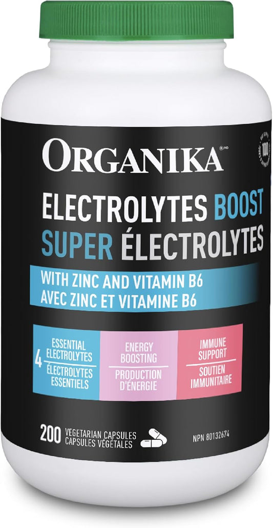 Organika   ELECTROLYTES BOOST CAPSULES 200VCAPS
