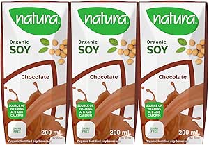 NATURA -   Soy, Enriched, Chocolate, Organic (tetrapak)    3pk