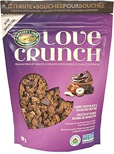 LOVE CRUNCH  Cereal   Granola   Dark Chocolate & Hazelnut Butter300G