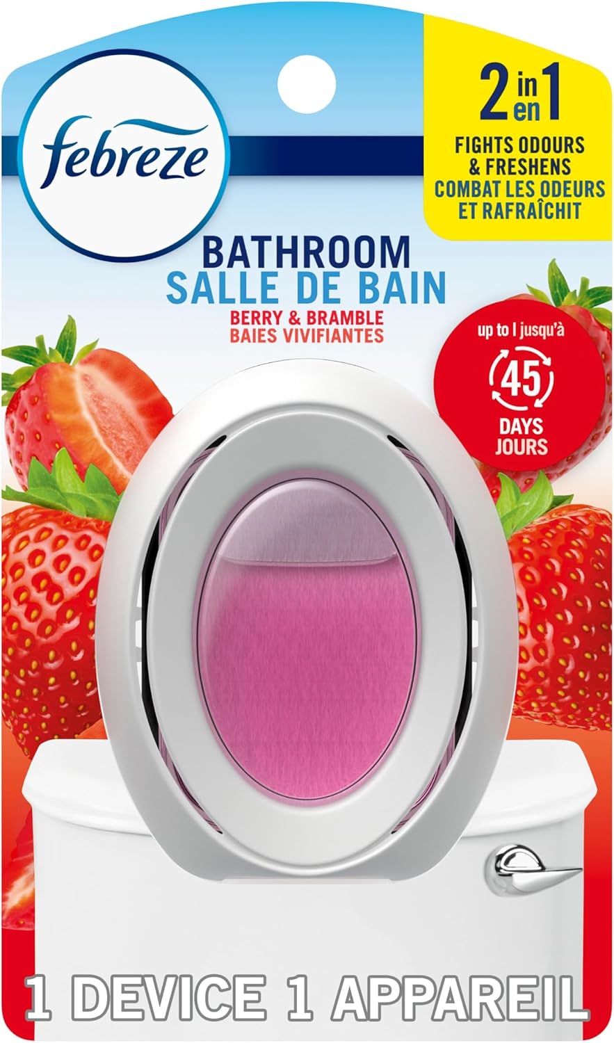 FEBREZE BATHROOM BERRY & BRAMBLE 7.5ML pack of 6