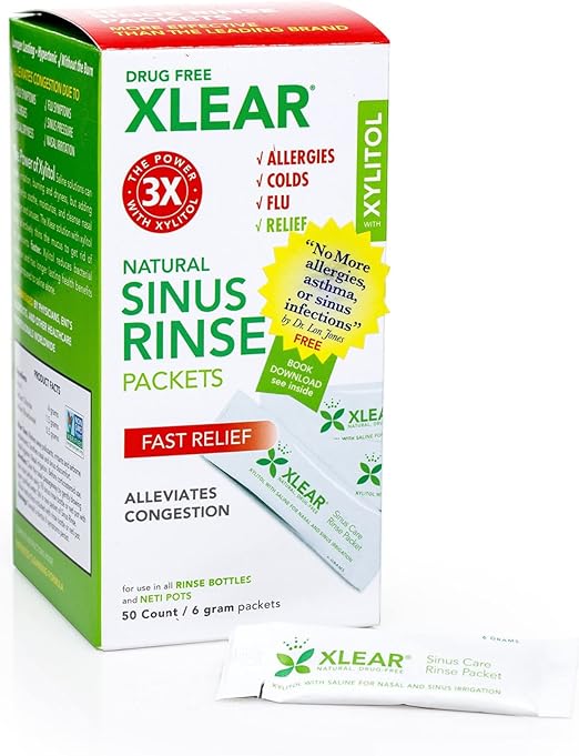 XLEAR   NETIXLEAR, SINUS RINSE PACKETS 50 6g
