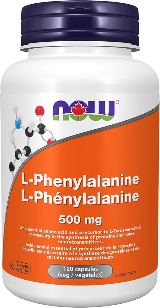 NOW    L-Phenylalanine 500mg 120vcap