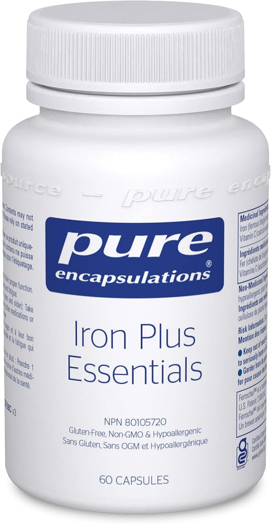 PURE ENCAPSULATIONS_Iron Plus Essentials_60 caps 