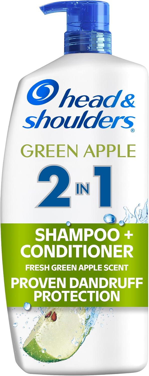 HEAD&SHOULDERS SHP 2IN1 GREEN APPLE 835ML SHAMPOO MED.