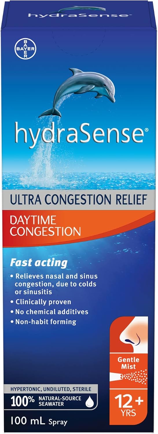 HYDRASENSE CONGESTION RELIEF SP 100ML SPRAY