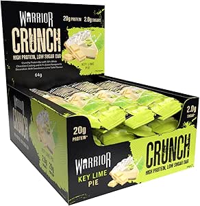 WARRIOR   CRUNCH BAR   64g - 12/box   KEY LIME PIE
