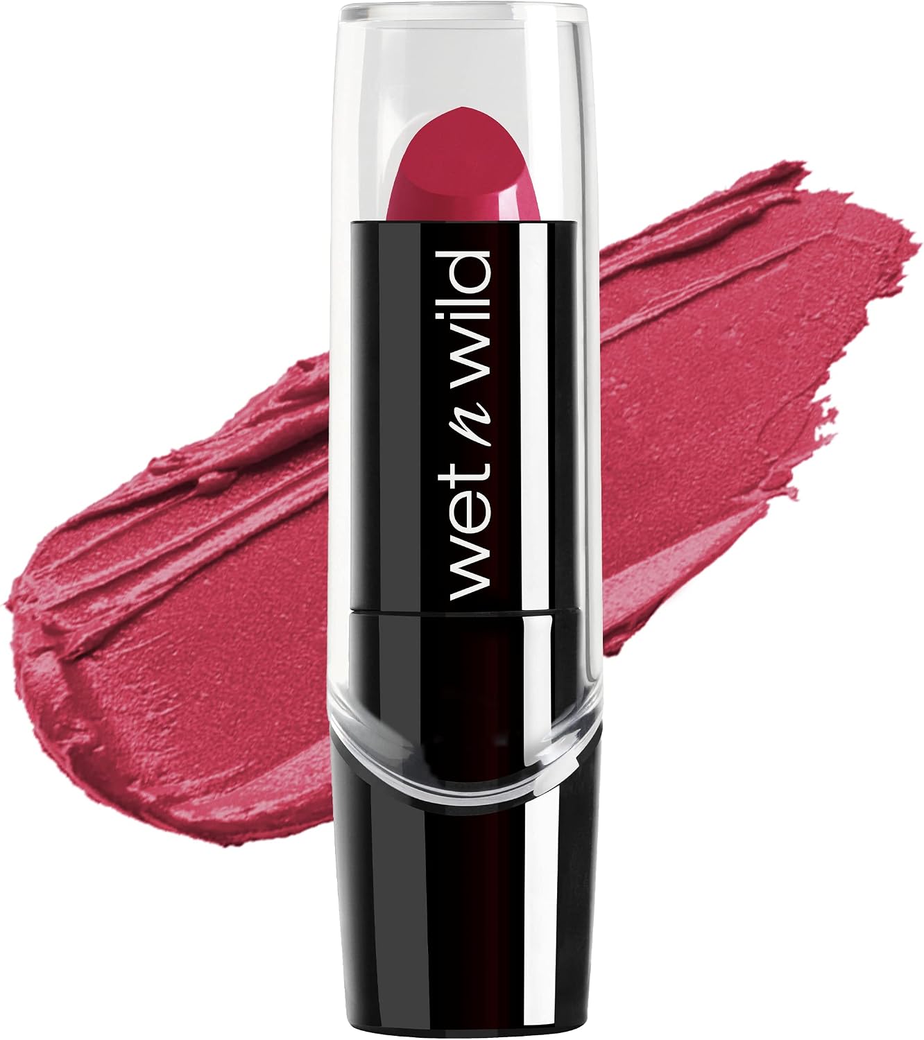 WET N WILD SILK FINISH LIP COLOR NEAR FUCHSIA pack of 3