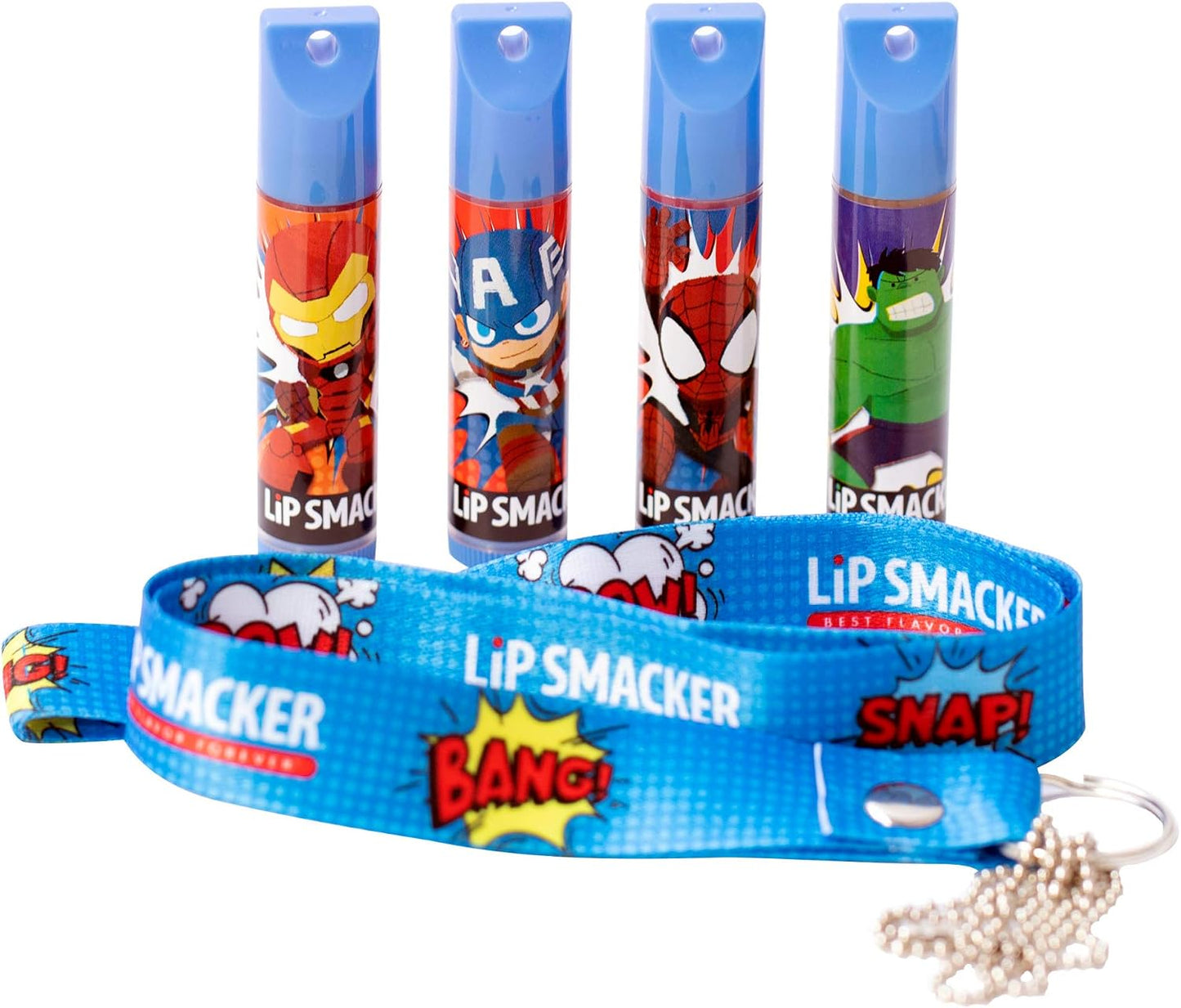 LIP SMACKER LIP BALM LANYARD MARVEL pack of 2