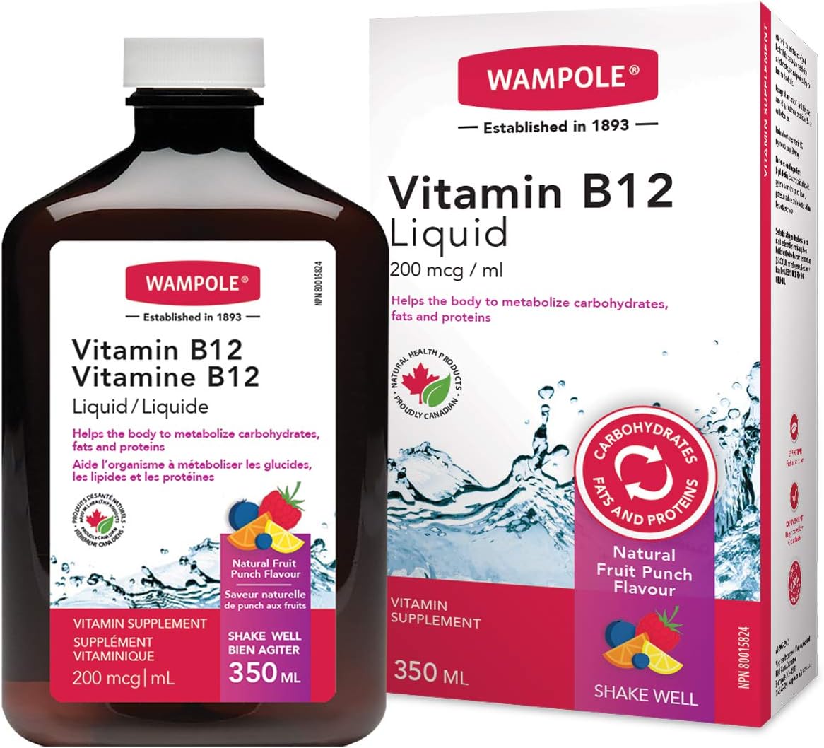 VITAMIN B12 LIQ 200MCG/ML 350ML WAMPOLE LIQUID