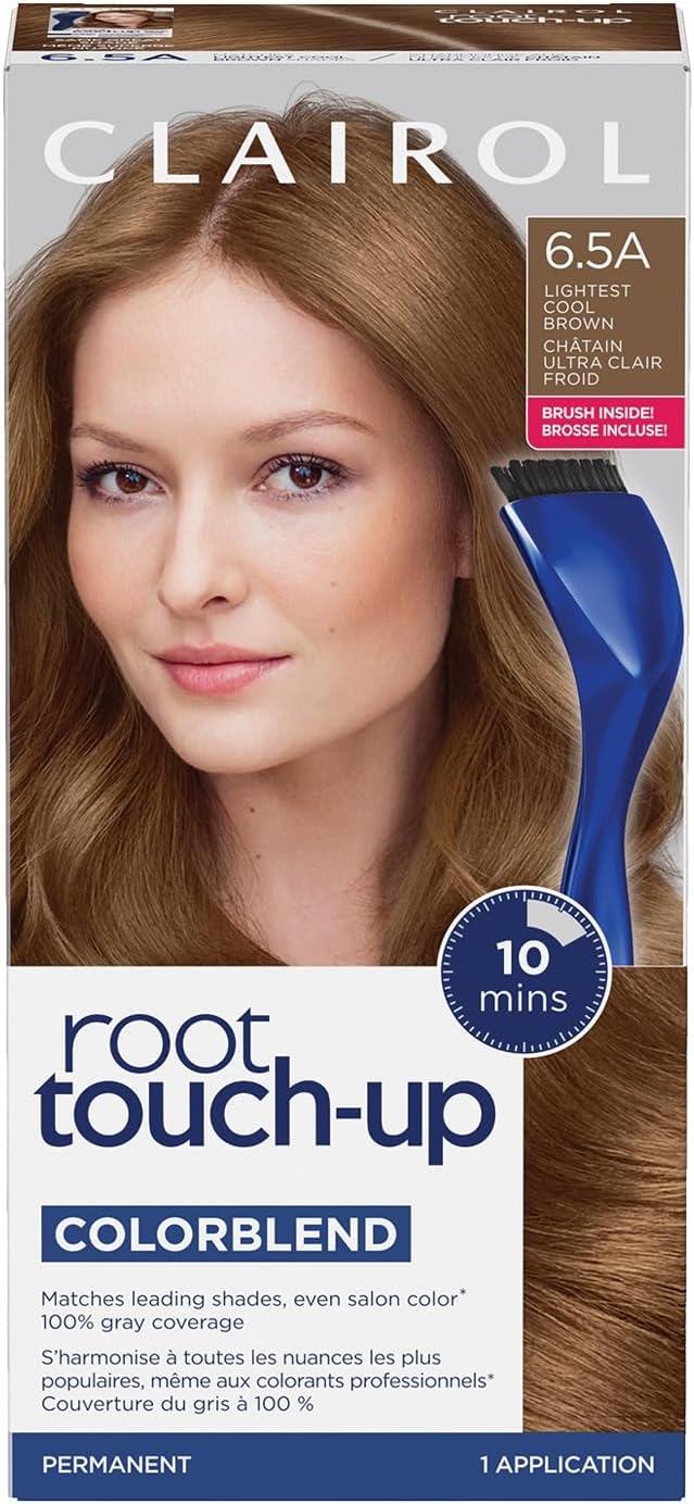 CLAIROL ROOT TOUCH UP COOL BRN 6.5A pack of 2