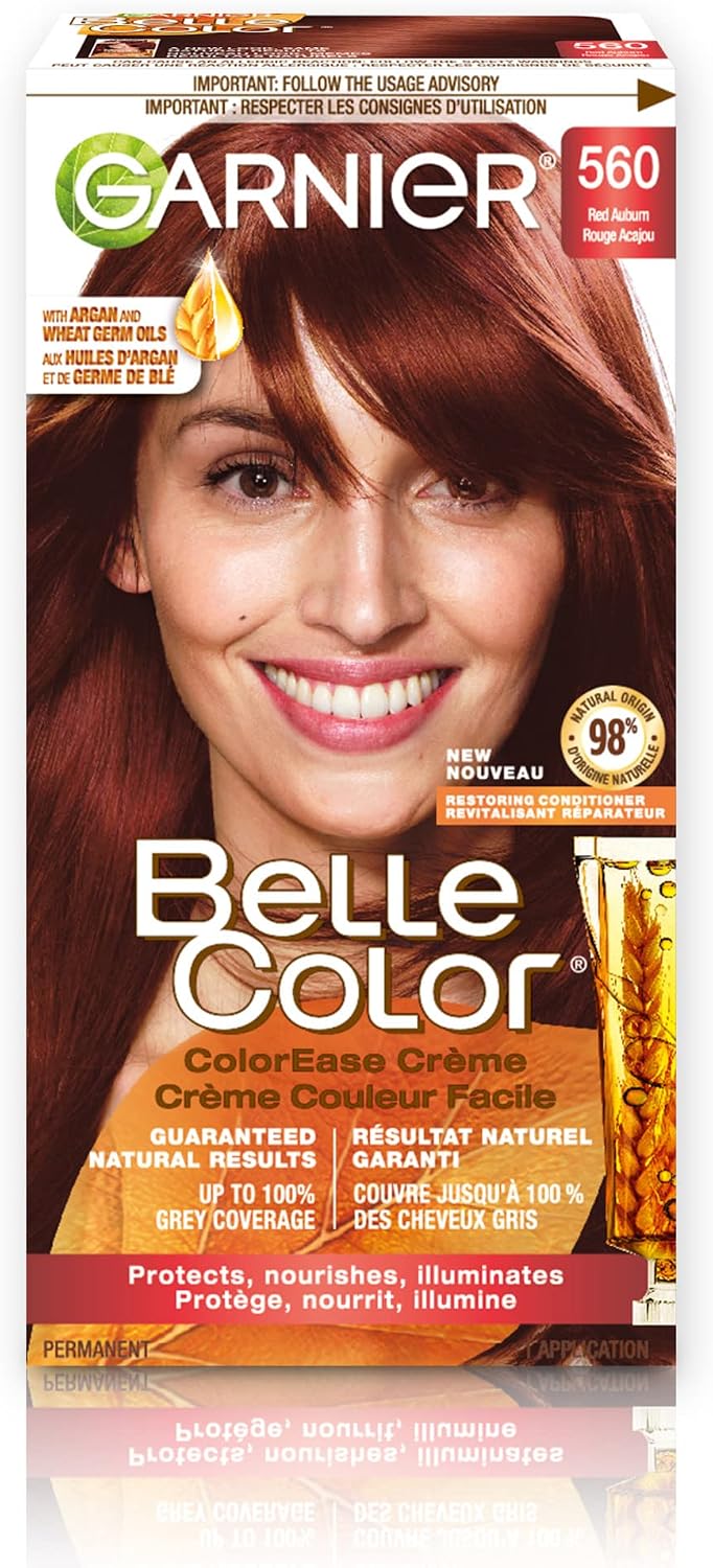 BELLE COLOR #560 MAHOGANY RED