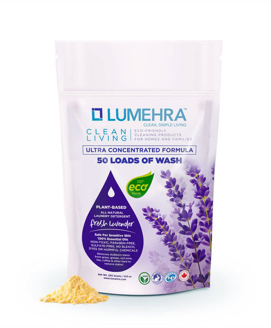 LUMEHRA - Lavender  Natural Laundry Detergent 100 wash   500g