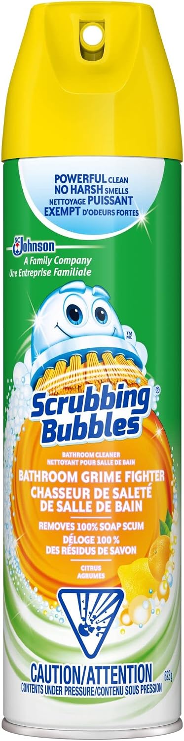 SCRUBBING BUBBLES AERO CITRUS SCENT 623G pack of 12