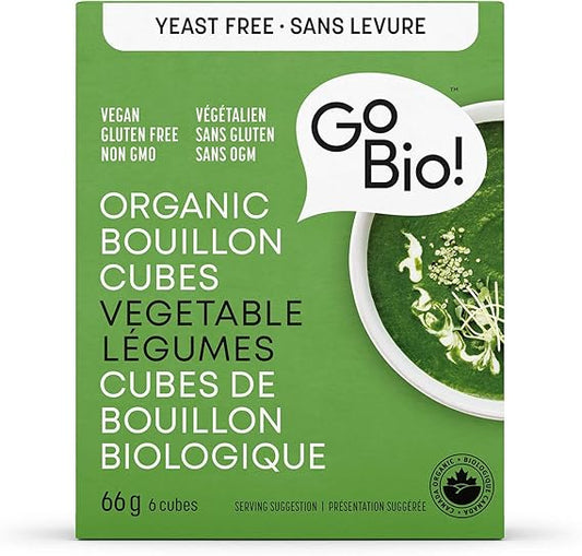 GoBIO! Organics   Yeast-Free Organic Vegetable Cubes  66g