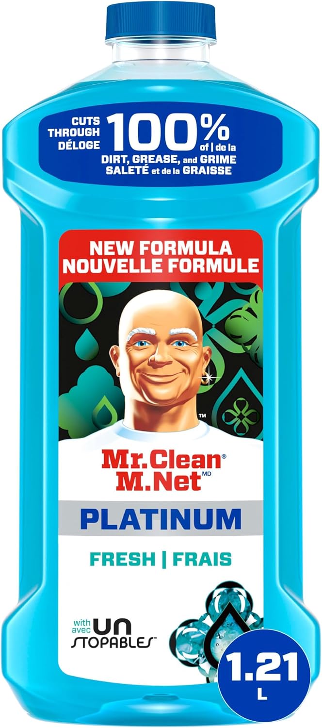 MR CLEAN LIQ UNSTOPPABLE FRESH 1.21L pack of 4