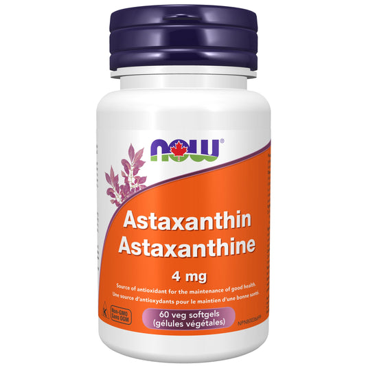 NOW    Astaxanthin 4 mg 60 Veg softgel