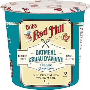 Bob's Red Mill   Oatmeal Cups   Classic Oatmeal Cup51G