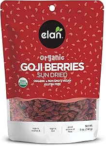 Elan Organics   Goji Berries   140 g
