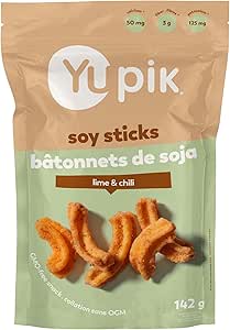 YUPIK   Lime & Chili Soy Sticks   142 g