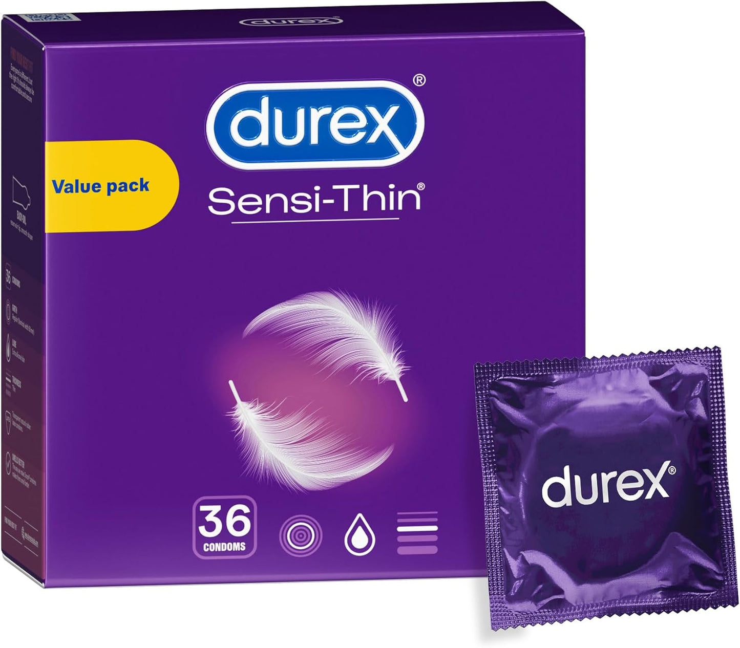 DUREX SENSI THIN LUBRICATED 36