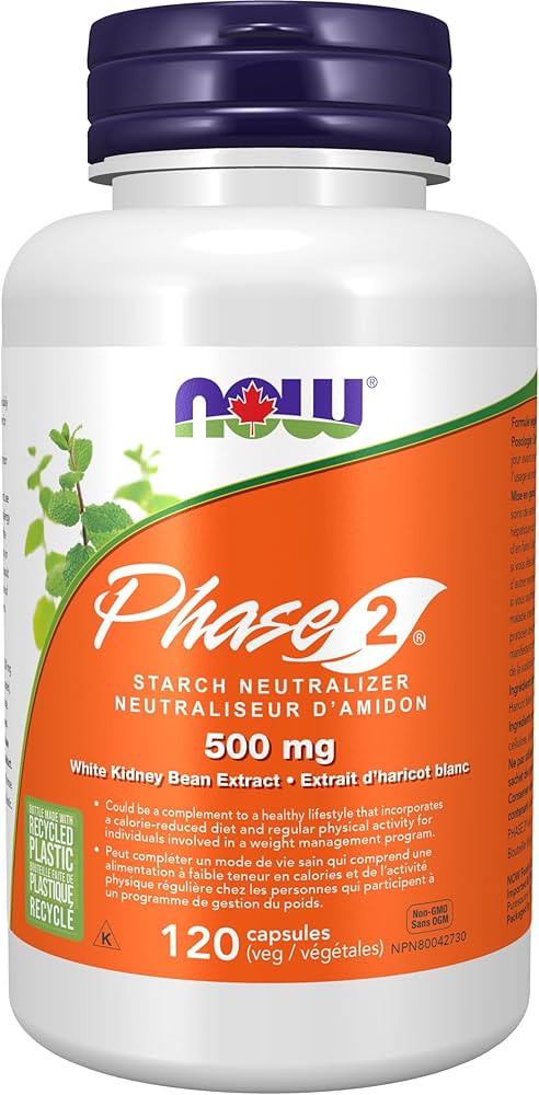 NOW    Phase-2 Starch Block 500mg 120vcap