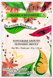 Splendor Garden - Organic Fenugreek Ground -  35g