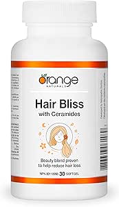 Orange Naturals      Hair Bliss with Ceramides      30 Softgels